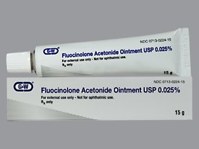 Fluocinolone Acetonide 0.025% Oint 15 Gm By G & W Laboratories