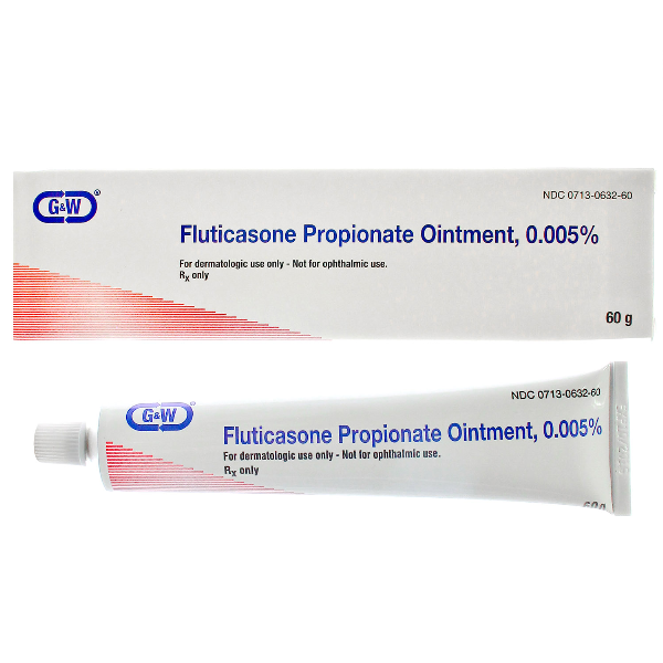 Fluticasone Propionate 0.005% Oint 60 Gm By G&W Labs.