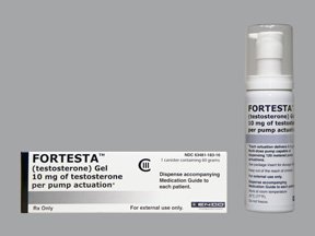 Image 0 of Fortesta 10 Mg Pump Gel 60 Gm By Endo Labs.