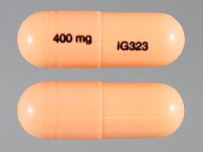 Gabapentin 400 Mg Caps 100 By Camber Pharma. 