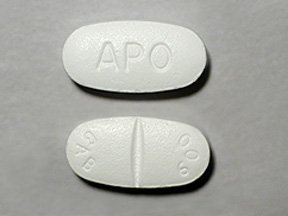 Image 0 of Gabapentin 600 Mg Tabs 100 By Apotex Corp. 