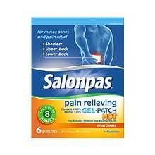Salonpas Pain Relief Patch Gel 6 ct