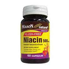 Niacin Flush Free 500mg 60ea