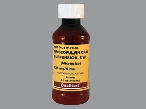 Image 0 of Griseofulvin 125Mg/5Ml Suspension 4 Oz By Qualitest Products
