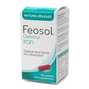 Feosol Carbonyl Iron 60 Caplet