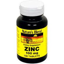 Image 0 of Nature's Blend Zinc Gluconate 100 Mg Tablets 100