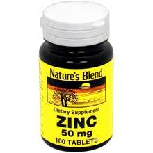 Image 0 of Nature's Blend Zinc Gluconate 50 Mg Tablets 100
