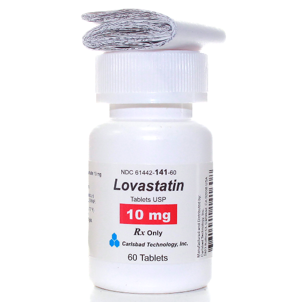 Image 0 of Lovastatin 10Mg Tabs 60 By Carlsbad Technology