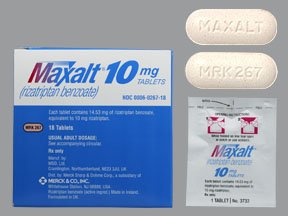 Maxalt 10Mg Tabs 18 By Merck & Co 