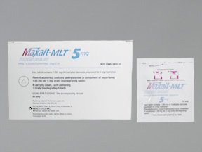 Maxalt Mlt 5Mg Tabs 18 By Merck & Co 