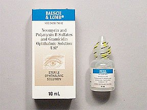 Neomycin/Polymyxin/Gramicidin Drop 10 Ml By Valeant Pharma