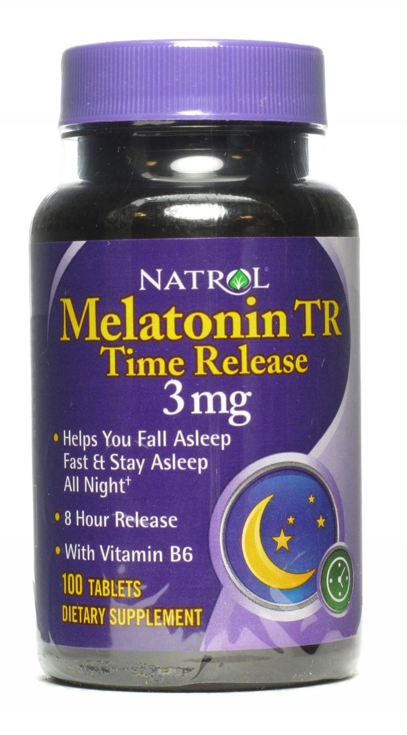 Melatonin 3 Mg Time Release Tablets 100
