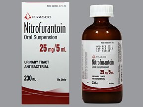 Nitrofurantoin 25Mg/5Ml Suspension 230 Ml By Prasco Llc