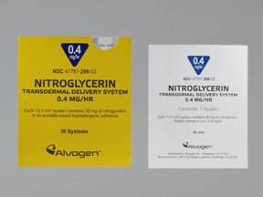Image 0 of Nitroglycerin 0.4Mg/Hr Patch 30 By Alvogen Inc