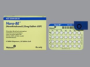 Nora-Be 28 Days 0.35 Mg 6x28 Tabs By Actavis Pharma