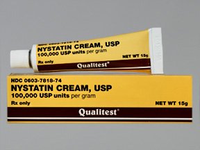 Nystatin 100Mu/Gm Cream 15 Gm By Qualitest Products