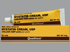 Nystatin 100Mu/Gm Cream 30 Gm By Qualitest Products