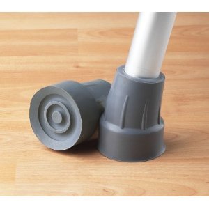 Image 0 of Guardian Crutch Tips Gray 7/8'' 1 pr