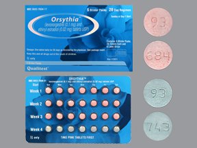 Image 0 of Orsythia 0.10-0.02 Mg Tabs 6X28 By Qualitest Products 