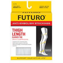 Futuro Anti-Embolism Thigh Length Stockings Medium S