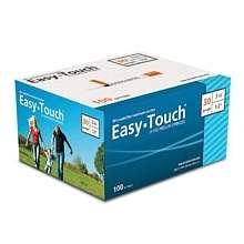 Easy Touch Syringes 30G 1/2'' 100x0.3 Ml By Mhc Medical.