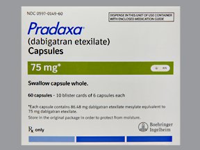 Image 0 of Pradaxa B-Pak 75 Mg 60 Caps By Boehringer Ingelhe