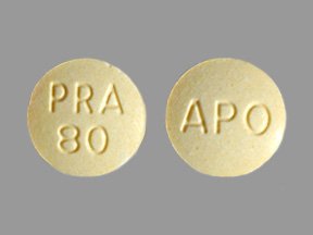 Image 0 of Pravastatin 80 Mg Tabs 90 By Apotex Corp
