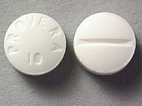 Image 0 of Provera 10 Mg Tabs 100 By Pfizer Pharma