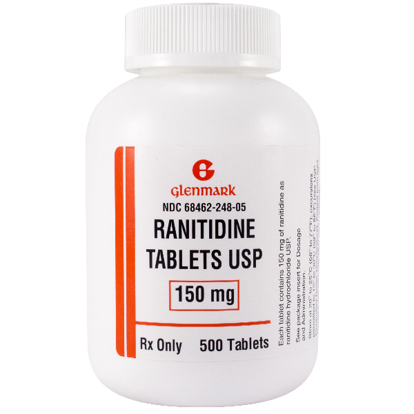 Ranitidine 150 Mg Tabs 500 By Glenmark Generics. 