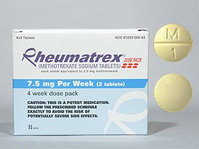 Rheumatrex Dp 7.5 Mg Tabs 4X3 By Generics Bidco