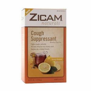 Image 0 of Zicam Naturals Cough Suppressant Honey Lemon 4 oz