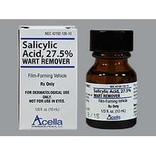 Salicylic Acid 27.5% Liquid Film 10 Ml By Acella Pharma.