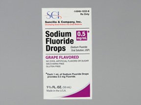 Image 0 of Sodium Fluoride 0.5Mg/Ml Drop 50 Ml By Sancilio And Company 