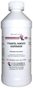Image 0 of Pyrantel Pamoate Suspension 16 oz For Animal Use Only