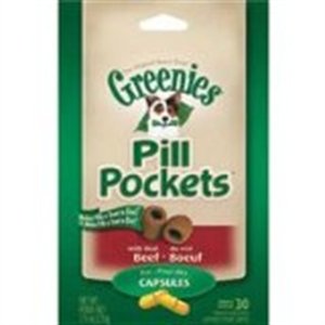 Greenies Pill Pockets For Caps for Animal Use 30/pac