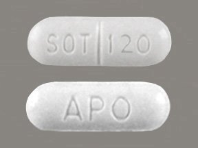 Image 0 of Sotalol Hcl 120 Mg Tabs 100 By Apotex Corp. 