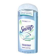 Image 0 of Secret Original Invisible Unscented Solid Deodorant 2.6 Oz