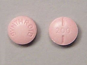Image 0 of Synthroid 200 Mcg Tabs 90 By Abbvie Us 