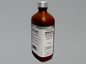 Image 0 of Theophylline 80 Mg/15Ml Solution 473 Ml By Lannett Co.