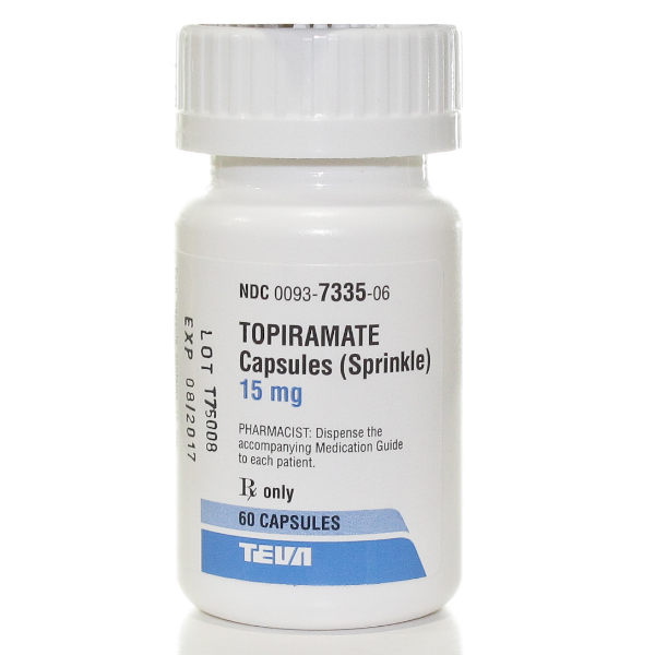 Topiramate 15 Mg Sprinkles 60 By Teva Pharma 