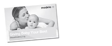 Medela Breastfeeding log in English