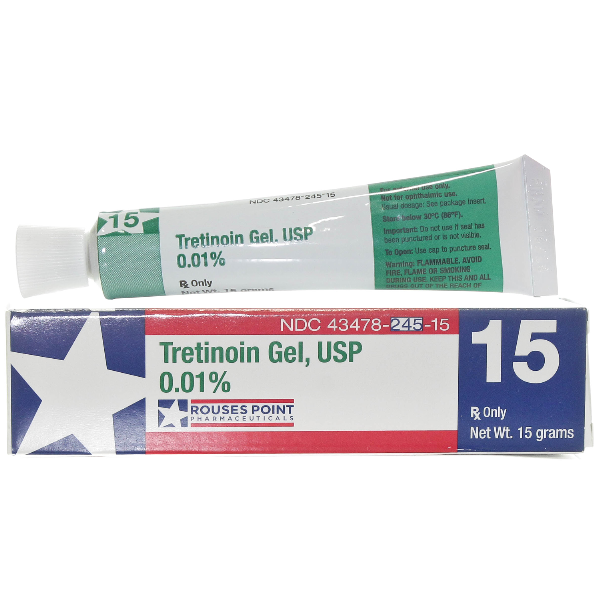 Tretinoin 0.01% Gel 15 Gm By Perrigo Co.