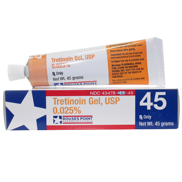 Image 0 of Tretinoin 0.025% Gel 45 Gm By Perrigo Co. 