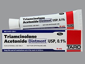 Triamcinolone Acetonide 0.1 Oint 15 Gm By Taro Pharma 