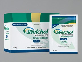 Welchol 3.75 Gm 30 Packets By Daiichi Sankyo Pharma.
