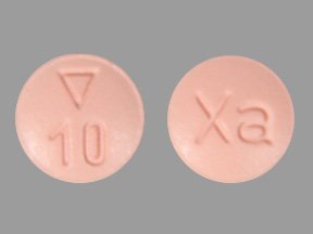 Xarelto 10 Mg Tabs 100 Unit Dose By J O M Pharma. 