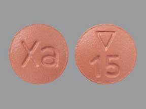 Image 0 of Xarelto 15 Mg Tabs 100 Unit Dose By J O M Pharma. 