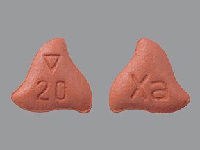 Xarelto 20 Mg Tabs 100 Unit Dose By J O M Pharma. 