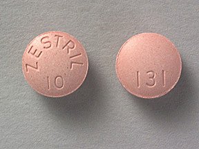 Image 0 of Zestril 10 Mg Tabs 100. By ALMATICA PHARMA, INC