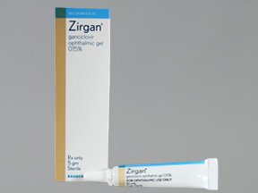 Zirgan 0.15% Gel 5 Gm By Valeant Pharma 